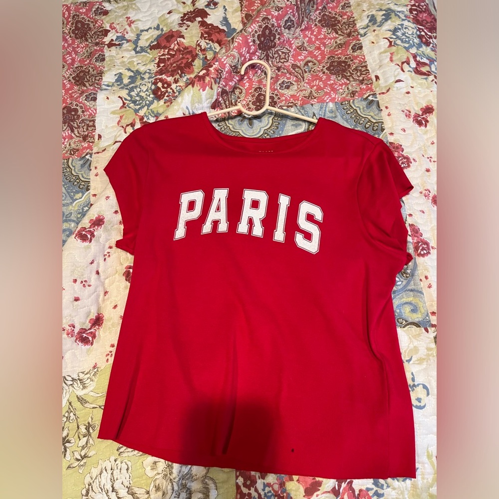 women’s paris tee shirt